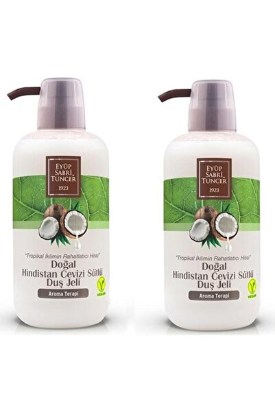 Eyüp Sabri Tuncer EYÜP SABRİ Doğal Hindistan Cevizi Sütlü Duş Jeli 600 Ml X 2