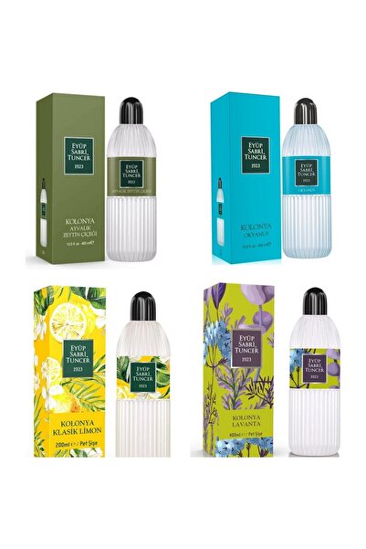 Eyüp Sabri Tuncer Lavanta, Klasik Limon, Okyanus Ve Zeytin Çiçeği Kolonyası 4...