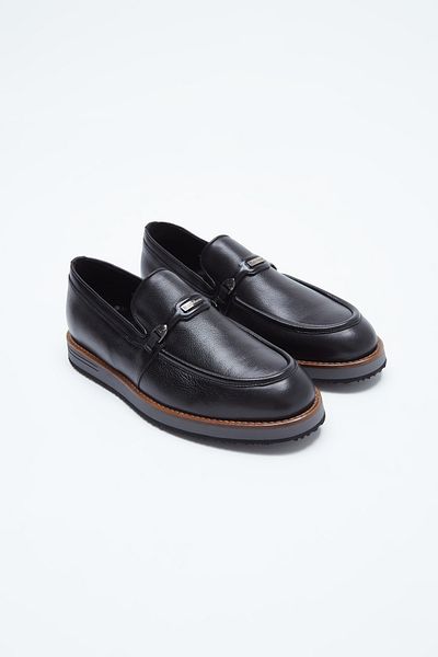 MARIO BRUNI Men's Genuine Leather Loafer Shoes 104 64540 Erk Ayk Sk23/24