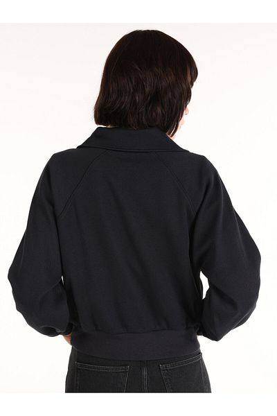 Colin's Navy Blue Regular Fit Women's Polo Collar Long Sleeve T-Shirt