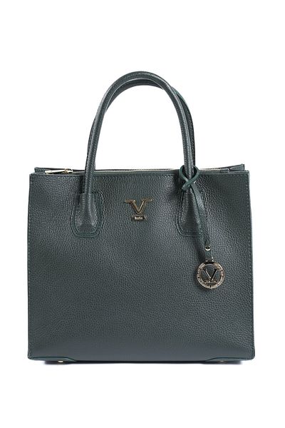 19V69 Italia by Versace Dunkelgrüne Handtasche für Damen/Mädchen
