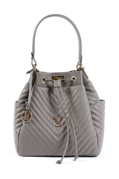 19V69 Italia by Versace DUNKELGRAU Handtasche für Damen/Mädchen