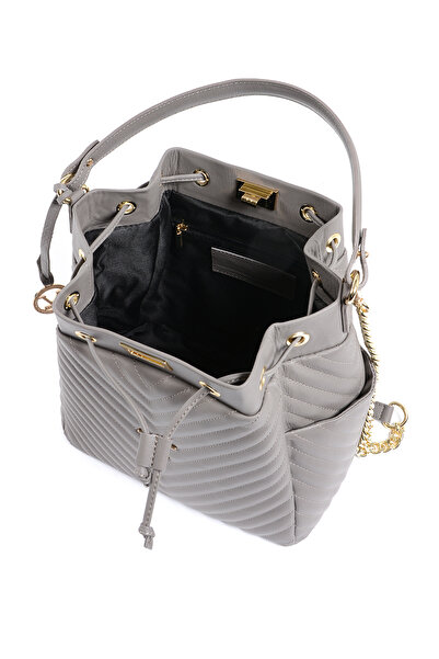 19V69 Italia by Versace DARK GRAY Handbag For Women/Girls