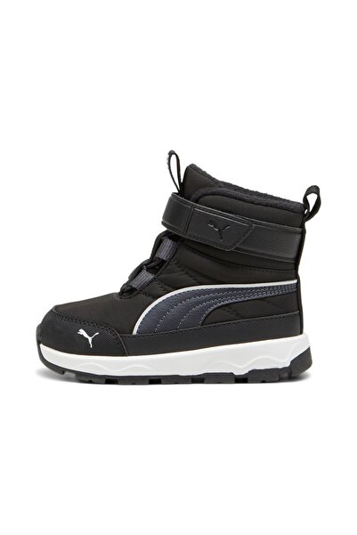 Puma Μαύρες μπότες αστραγάλου για παιδιά