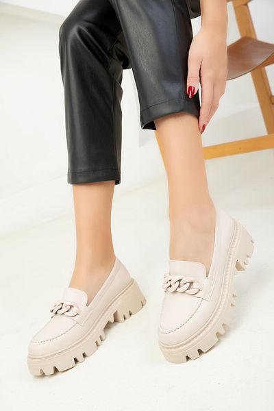 SOHO Beige Women's Casual Shoes 18526