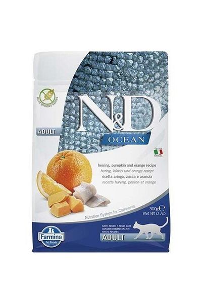 N&D OceanRinaAdult 300gr Fish - Pumpkin and Orange Set