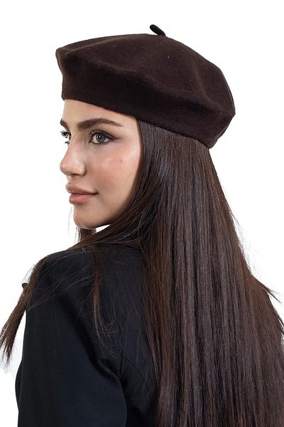 MinaCarin Френски художник Felt Beret Keceberew