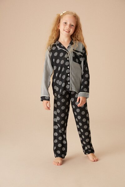 SUWEN Snoop Children's Masculine Pajama Set