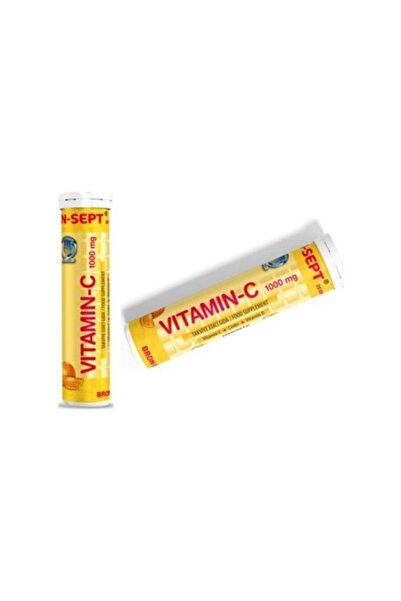 Bron-Sept Bronsept Vitamin C 1000 Mg 20 Efervesan