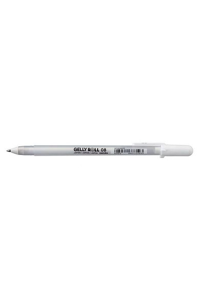 Sakura Gelly Roll Medium 0.8 White Gel Ink Pen