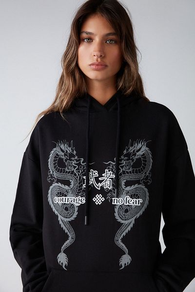 GRIMELANGE Uvolněná mikina Teresia Regular
