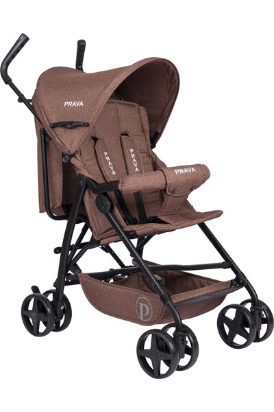 Prava Baston Bebek Arabası P01 Kahverengi