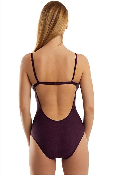 AYYILDIZ 1007 Purple Swimsuit