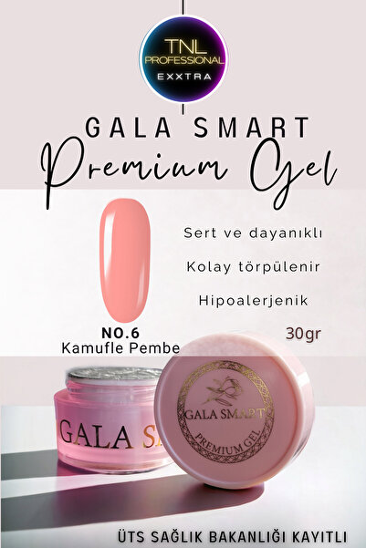 tnl professional Gala Smart Protez Tırnak Jeli No: 06 Orta Akışkan Kıvam 30 g...