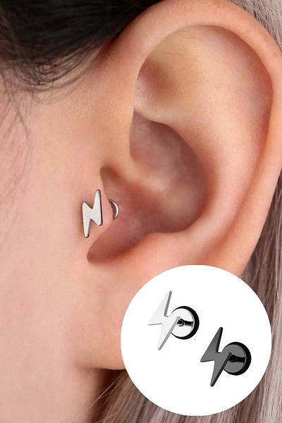 Liva Surgical Steel Piercing(FAT,HELIX,TRAGUS,EARRING)