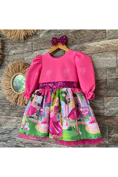 EYLÜL ELİF BUTİK Rochie pentru fete Eylül Elif Butik Fuşys