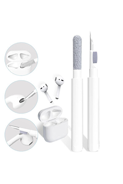 Soillium Bluetooth Kulaklık Temizleme Kiti Telefon Şarj Kutusu Bilgisayar Kam...