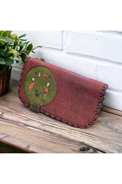 Şaşıkedi محفظة نقود أصلية بتصميم مصنوع يدويًا للفتيات مع بالونات