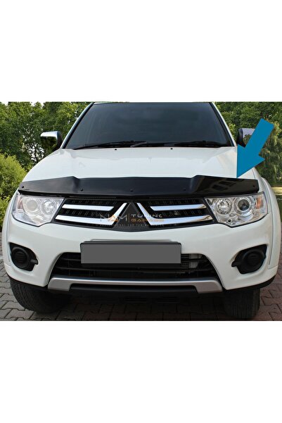 NamTuning Mitsubishi L200 Uyumlu Kaput Rüzgarlığı Koruması 2007-2015 Arası