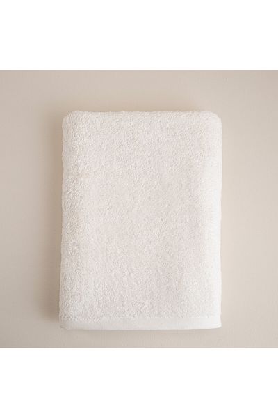 Chakra Solid Bath Towel 85x150 Cm Ecru
