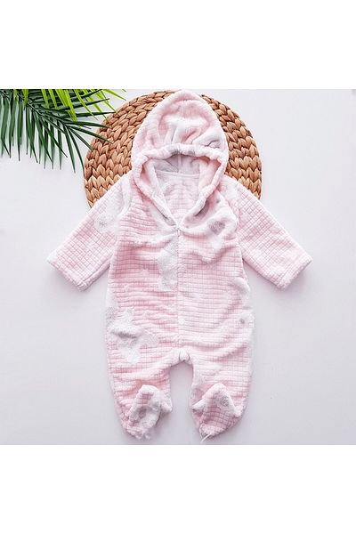 Bebitof Baby بيبيتوف تيدي بير منقوشة ويلسوفت ثوب فضفاض للأطفال 70324