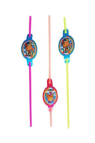 Kazanabil PEPEE THEMED MIXED COLORED BELLOWS PIPETT 6 PIECES