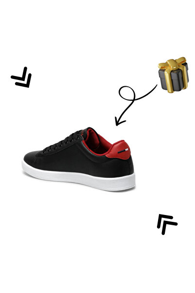 U.S. Polo Assn. ZÁKLADNA. Polo Assn. FRANCO GSN Unisex Sneaker 3FX bílo-černo-červená-námořnická modrá Nová sezóna