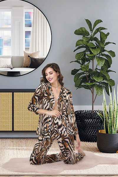 İzabel Buttoned Pajamas DP-4002