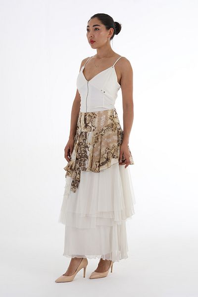 Balizza BLZ-MAXI BOY PATTERNED TULLE SKIRT