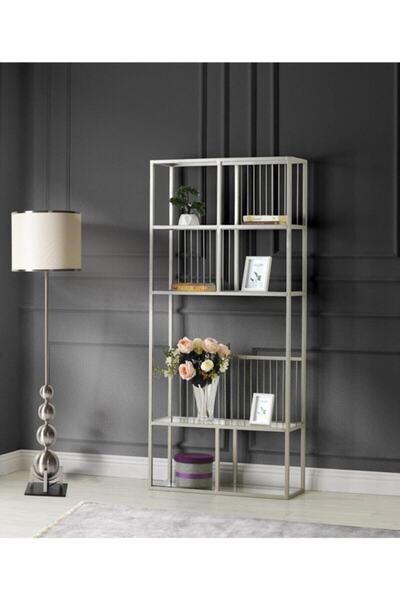 Erezogulları Mobilya Matis Dekoratif Kitaplık 80x30x180