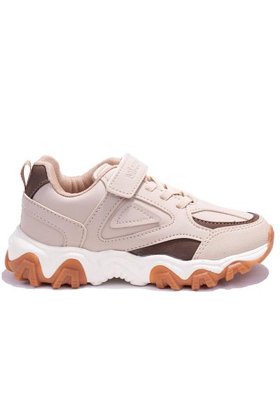 Vicco Jessy 950F23K309 Beige Orthopedic Casual Boy's Sports Shoes