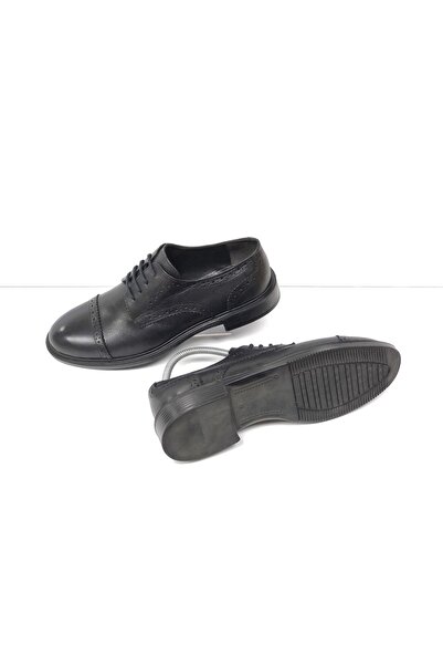 KAFKASLAR AYAKKABI KAFKASLAR GENUINE LEATHER MEN'S CLASSIC STRING SUIT DRESS SHOES