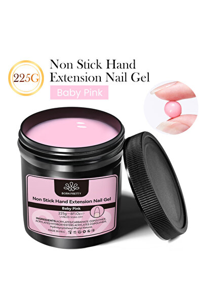 Born Pretty 225g Non Stıck Extensıon Gel (yapışkan Katsız Katı Tırnak Uzatma ...