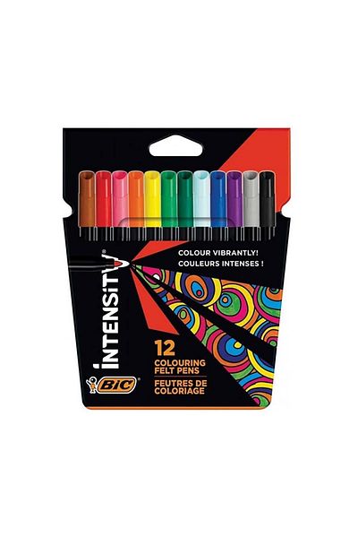 Bic Intensity Felted Paint Pen 12 Colors978004