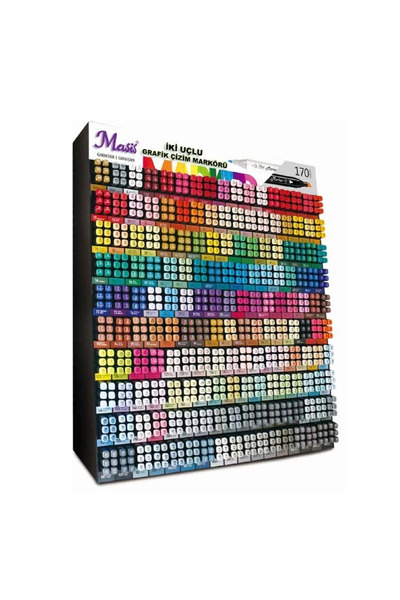 Masis Çift Uçlu Marker Kalemi CG0.5 Cool Grey