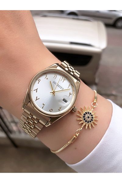 Homies BRAND WOMEN'S WRISTWATCH WATERPROOF BRACELET WITH GIFT 0756
