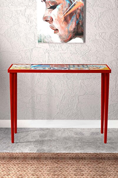 Resmo Burano 101x41CM Doğal Masif Ayaklı Dresuar