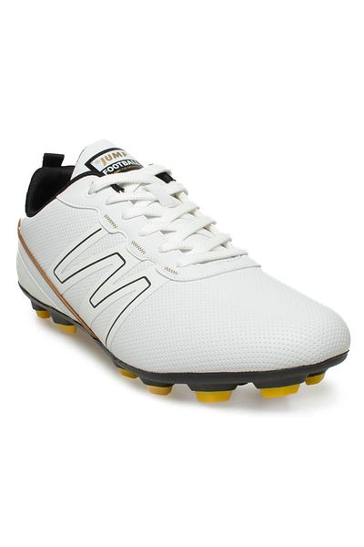Jump 28524-M Soccer Cleats Λευκά ανδρικά αθλητικά παπούτσια