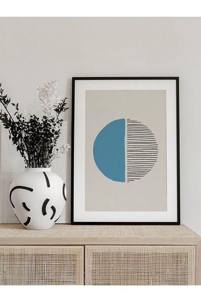 Postifull Pictură murală minimalistă și estetică, poster fără încadrare, decor de perete pentru hol, bucătărie și birou