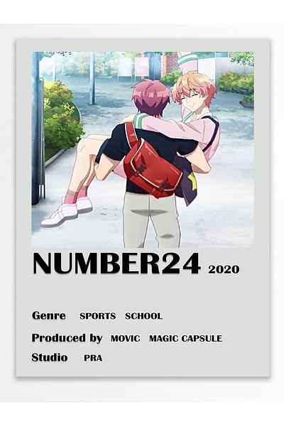 Postifull Αφίσα Anime - Χαρτί με χοντρή επίστρωση, διακόσμηση Duar χωρίς πλαίσιο