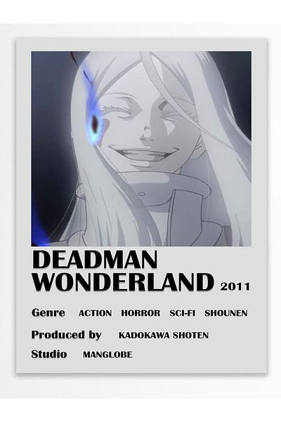 Postifull Αφίσα Anime - Χαρτί με χοντρή επίστρωση, διακόσμηση Duar χωρίς πλαίσιο