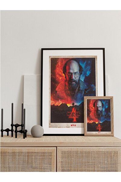 Postifull Netflix Stranger Things Murray Wall Painting, Frameless Poster, Living Room, Room and Office Wall Decor