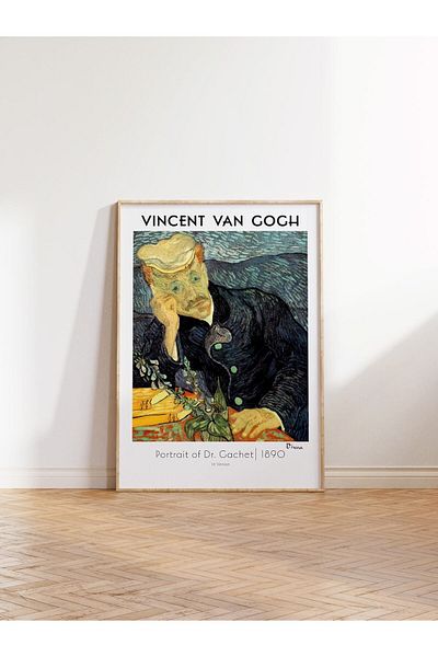 Postifull Αφίσα τοίχου Van Gogh - πορτρέτο του Dr. Gachet - Αφίσες της σειράς Art - Χοντρό χαρτί, χωρίς πλαίσιο