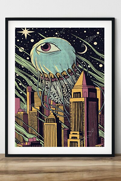 Postifull Indie Poster - Yatak Odası, Oturma Odası Ve Duvar Dekoru Tablo - Çe...