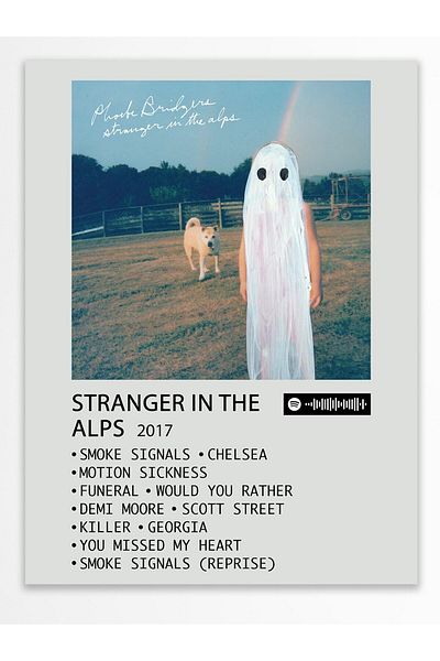 Postifull Αφίσα άλμπουμ Polaroid συμβατή με Spotify - Διακόσμηση τοίχου - Χαρτί με παχιά επίστρωση - Χωρίς πλαίσιο
