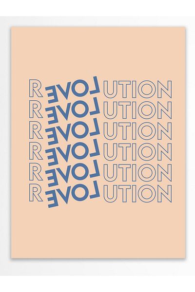 Postifull Aesthetic Wall Painting - Wall Poster - Lettering Art Wall Decor - Unframed - Thick Art Paper