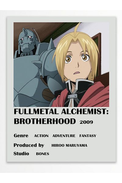 Postifull Αφίσα Anime - Χαρτί με χοντρή επίστρωση, διακόσμηση Duar χωρίς πλαίσιο