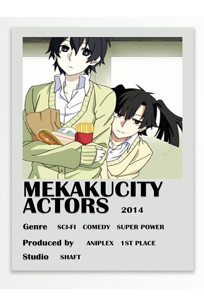 Postifull Αφίσα Anime - Χαρτί με χοντρή επίστρωση, διακόσμηση Duar χωρίς πλαίσιο