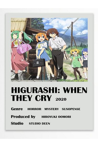 Postifull Αφίσα Anime - Χαρτί με χοντρή επίστρωση, διακόσμηση Duar χωρίς πλαίσιο