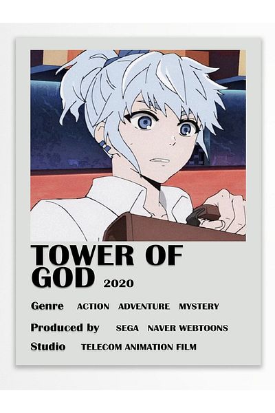 Postifull Αφίσα Anime - Χαρτί με χοντρή επίστρωση, διακόσμηση Duar χωρίς πλαίσιο